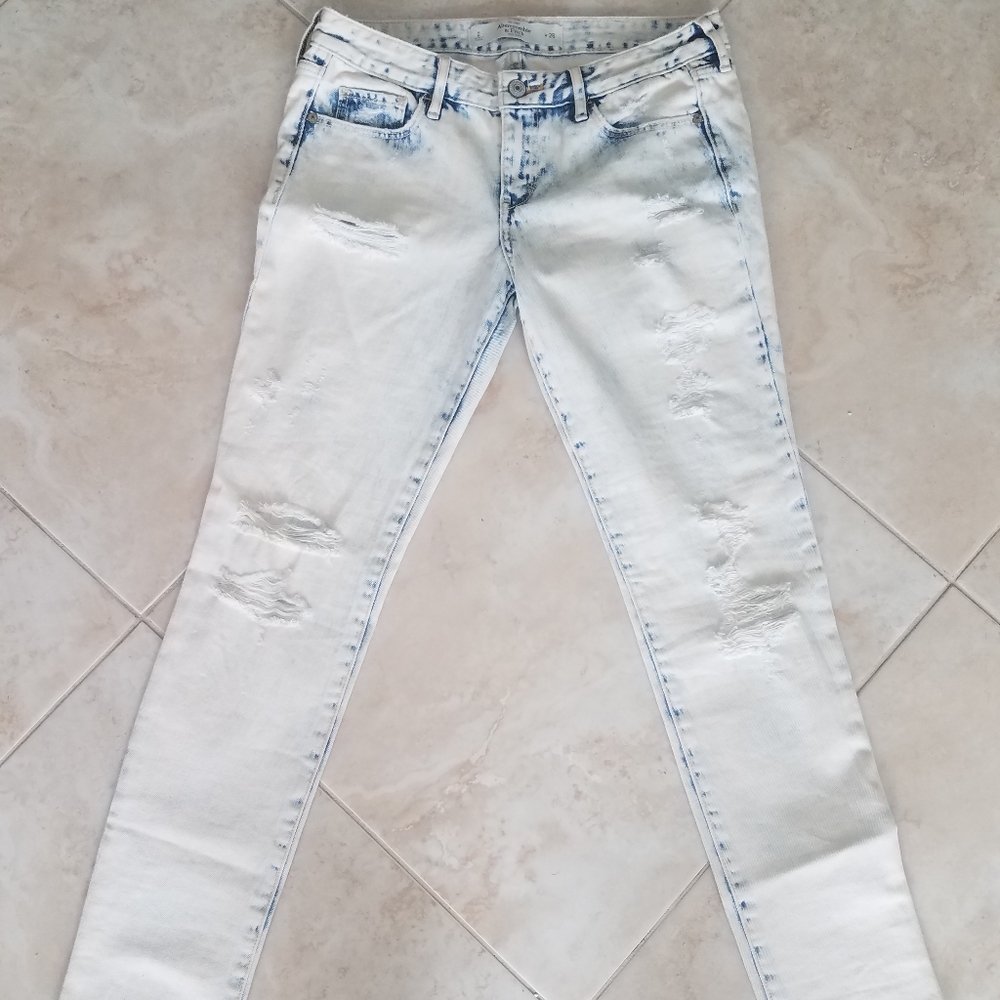 Abercrombie and Fitch Acid Wash Jeans